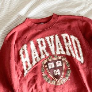 Vintage Harvard Crewneck Sweatshirt